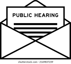  Public Hearing Invitation Letter